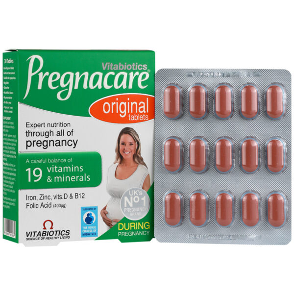 قرص پرگناکر ویتابیوتیکس اورجینال مخصوص بانوان ۳۰ عدد