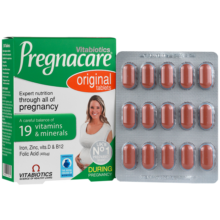 11215744052024111211 قرص پرگناکر ویتابیوتیکس اورجینال مخصوص بانوان ۳۰ عدد - تصویر 1