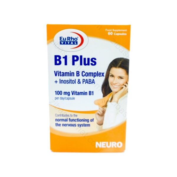 کپسول ویتامین B1 پلاس یوروویتال 60 عدد