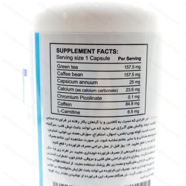 کپسول 500 میلی گرمی آنتی فت دوبیس - تصویر 2