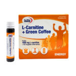 ویال ال کارنیتین و قهوه سبز یوروویتال 6 عدد