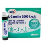 ویال ال کارنیتین 2000 میلی گرم یوروویتال 6 عدد