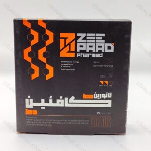ویال خوراکی کافئین تائورین 100 میلی گرم زی پاد
