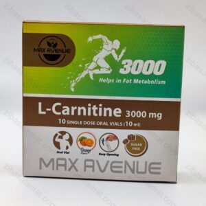 ویال ال کارنیتین 3000 میلی گرم مکس اونیو 10 عدد