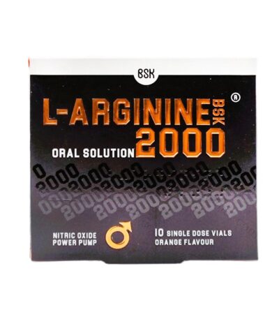 ویال ال آرژنین 2000 میلی گرم بی اس کی