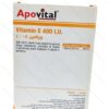 کپسول ژلاتینی نرم ویتامین E 400 واحد آپوویتال 40 عدد - تصویر 2