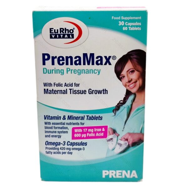 قرص پرینامکس دیورینگ پرگننسی یوروویتال مخصوص دوران بارداری 90 عدد