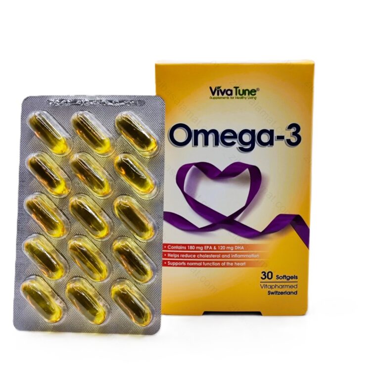 کپسول نرم ژلاتینی امگا 3 ویواتیون 30 عدد