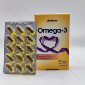 کپسول نرم ژلاتینی امگا 3 ویواتیون 30 عدد