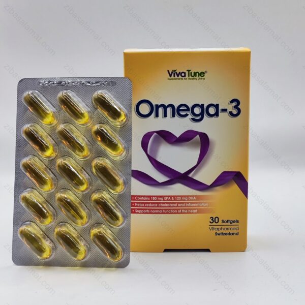 کپسول نرم ژلاتینی امگا 3 ویواتیون 30 عدد
