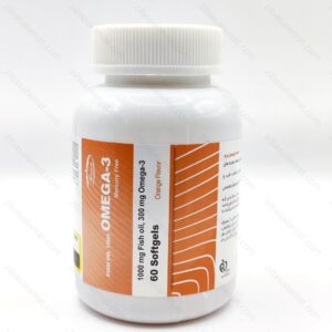 کپسول ژلاتینی امگا 3 طعم پرتقال 1000 میلی گرم کارن 60 عددی