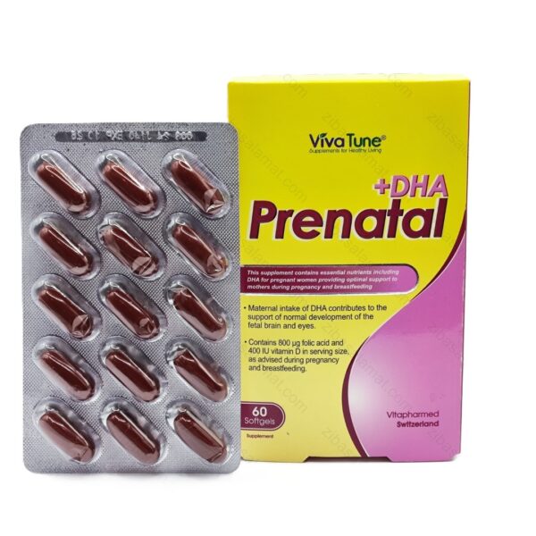 سافت ژل پریناتال پلاس دی اچ ای ویواتیون | Prenatal Plus DHA