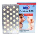 قرص فولیک اسید یوروویتال ۶۰ عدد