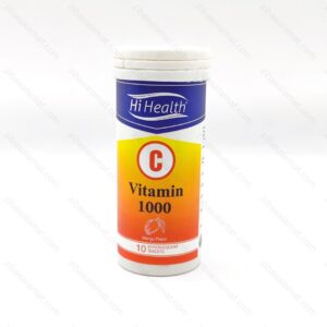 قرص جوشان ویتامین C 1000 میلی گرم‌ های هلث 10 عدد
