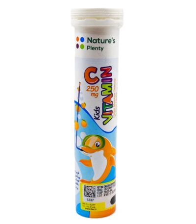 قرص جوشان ویتامین C 250 میلی گرم کودکان نیچرز پلنتی