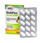 قرص مولتی پلاس فور من اسپرت یوروویتال 60 عدد