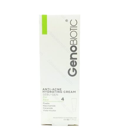 کرم آبرسان ضد آکنه سبوژن 4 ژنوبایوتیک