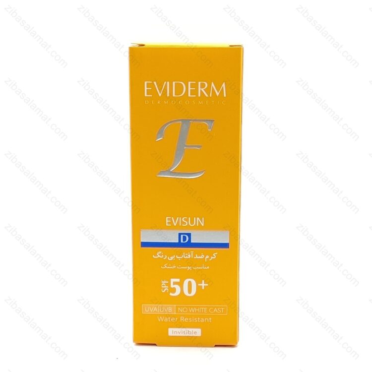 کرم ضد آفتاب بدون رنگ اوی سان اویدرم برای پوست چرب +spf 50