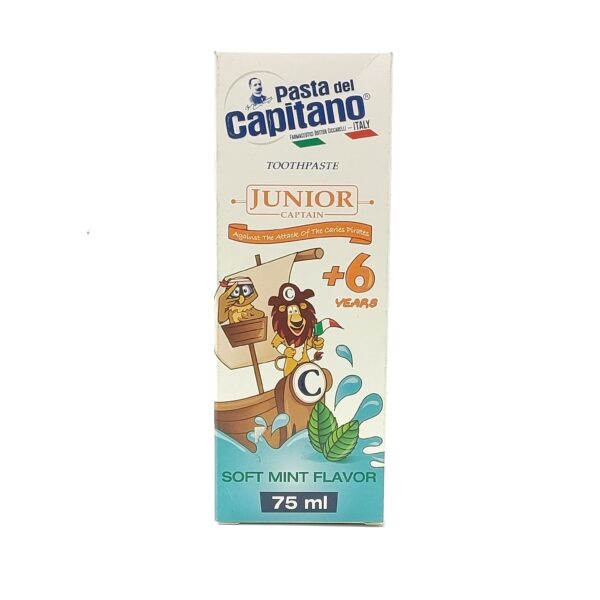 خمیردندان کودکان بالای 6 سال جونیور Pasta Del Capitano