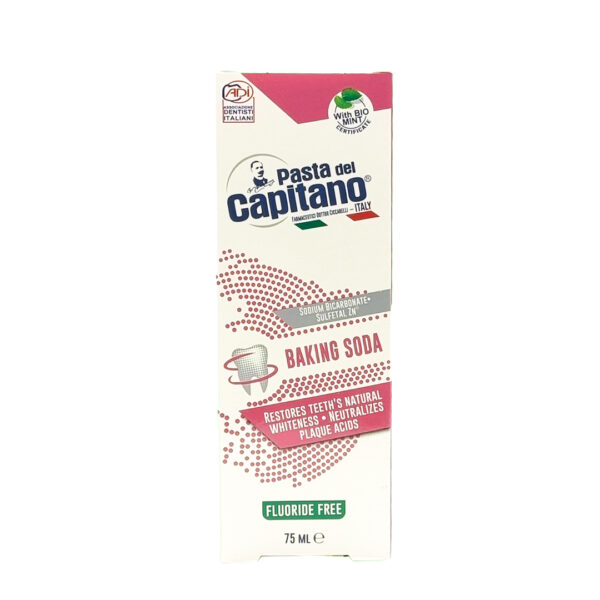خمیر دندان بیکینگ سودا  Pasta Del Capitano