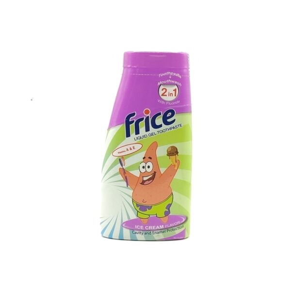 خمیر دندان بچه و دهان شویه کودک فریس Frice با طعم بستنی