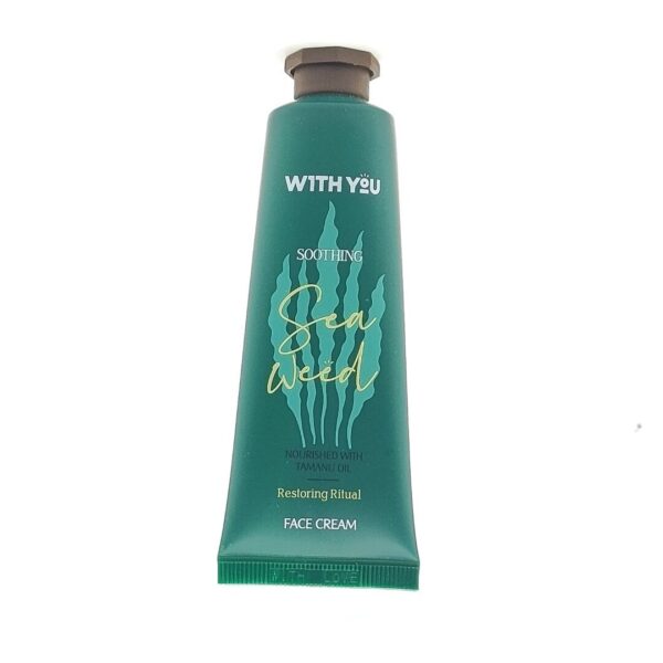 کرم مرطوب کننده صورت ویت یو حاوی عصاره جلبک دریایی و روغن تامانو