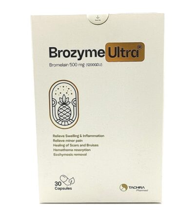 کپسول بروزایم اولترا تچرا فارمد، مکمل ضدالتهاب حاوی بروملین برای کاهش تورم و بهبود زخم