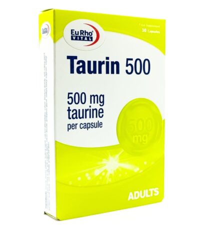 کپسول تائورین 500 میلی گرم یوروویتال