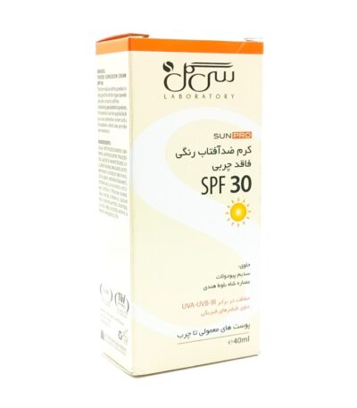 ضد آفتاب رنگی فاقد چربی سی گل SPF30