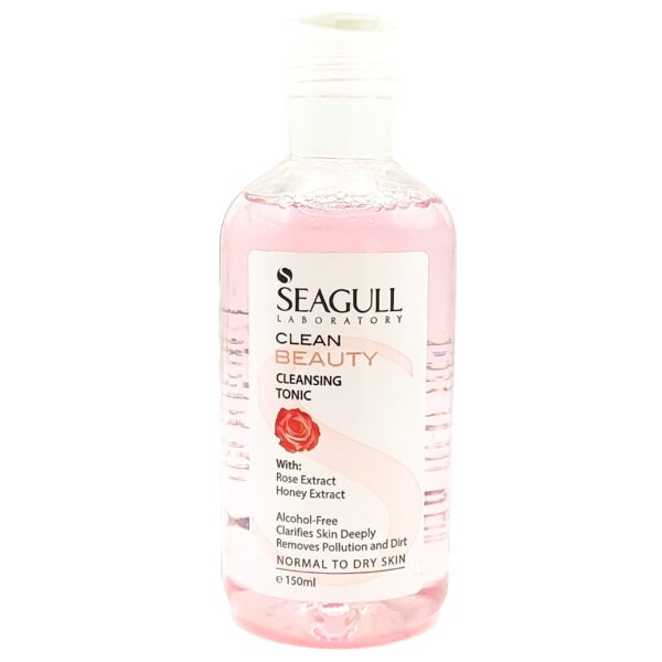 تونیک پاک کننده پوست کلین بیوتی سی گل