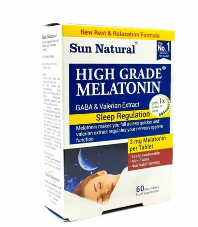 قرص های گرید ملاتونین سان نچرال