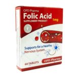 قرص فولیک اسید 1 میلی گرم او پی دی فارما