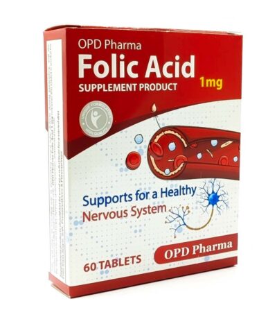 قرص فولیک اسید 1 میلی گرم او پی دی فارما