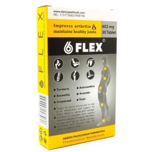 کپسول 6 فلکس دارو پژوهان فرهیخته