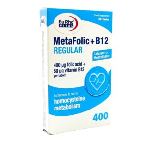 قرص متافولیک پلاس ب12 رگولار یوروویتال