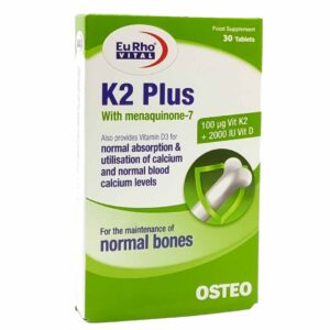 قرص کی تو پلاس یوروویتال | k2 plus