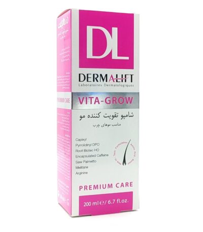 شامپو تقویت کننده موی چرب ویتا گرو درمالیفت