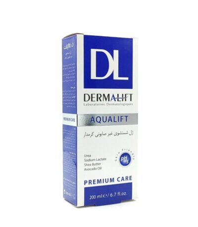 ژل شستشوی غیر صابونی کرمدار آکوالیفت