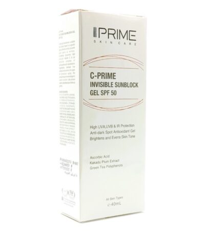ژل ضد آفتاب ویتامین سی SPF50 پرایم