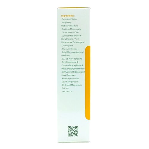 کرم ضد آفتاب SPF50 وچه مناسب پوست چرب و مستعد آکنه