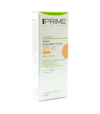 کرم ضد آفتاب رنگی SPF60 پرایم