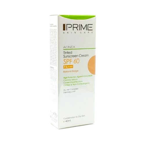 کرم ضد آفتاب رنگی SPF60 پرایم