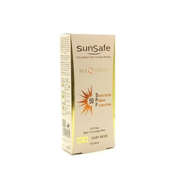 کرم ضد آفتاب کرم پودری و پرایمری SPF50 سان سیف