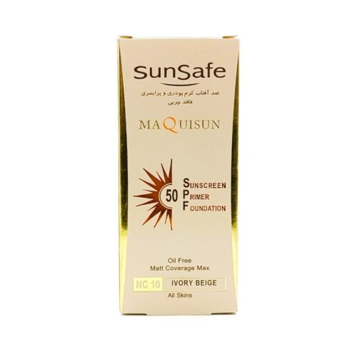 کرم ضد آفتاب کرم پودری و پرایمری SPF50 سان سیف