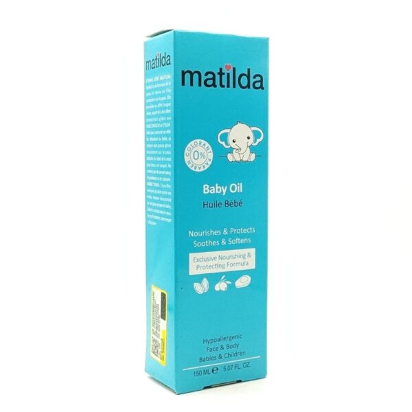 روغن مرطوب کننده و نرم کننده پوست کودک ماتیلدا