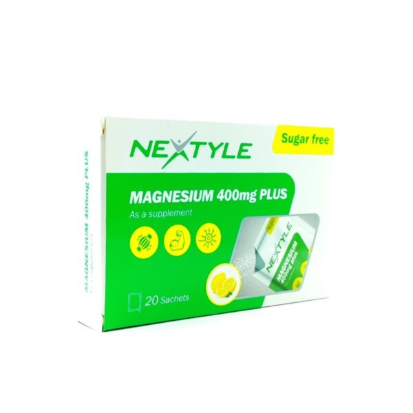 ساشه منیزیم 400 میلی گرم پلاس نکستایل