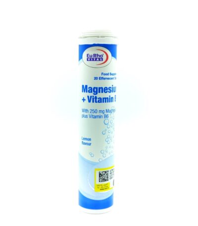 قرص جوشان منیزیم پلاس و ویتامین B6 یوروویتال