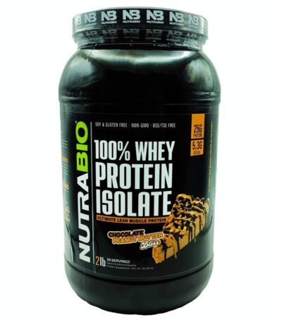 پروتئین وی ایزوله 100% نوترابایو 907 گرم