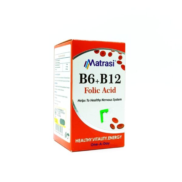 ویتامین ب6 و ویتامین ب12 و فولیک اسید ماتراسی