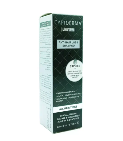 شامپو تقویت کننده و ضد ریزش مین کپ کپیدرما